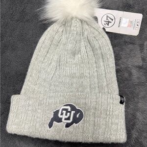 47 Colorado University Beanie with White Pom